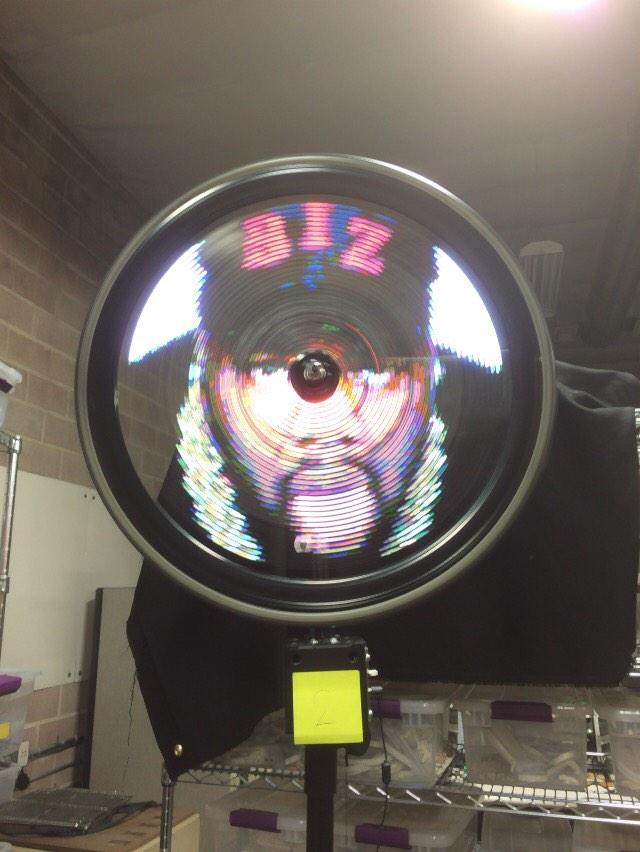 MonkeyLectric's tweet image. We were talking about @bizmarkie on @yogabbagabba so we put that up too #monkeylightpro