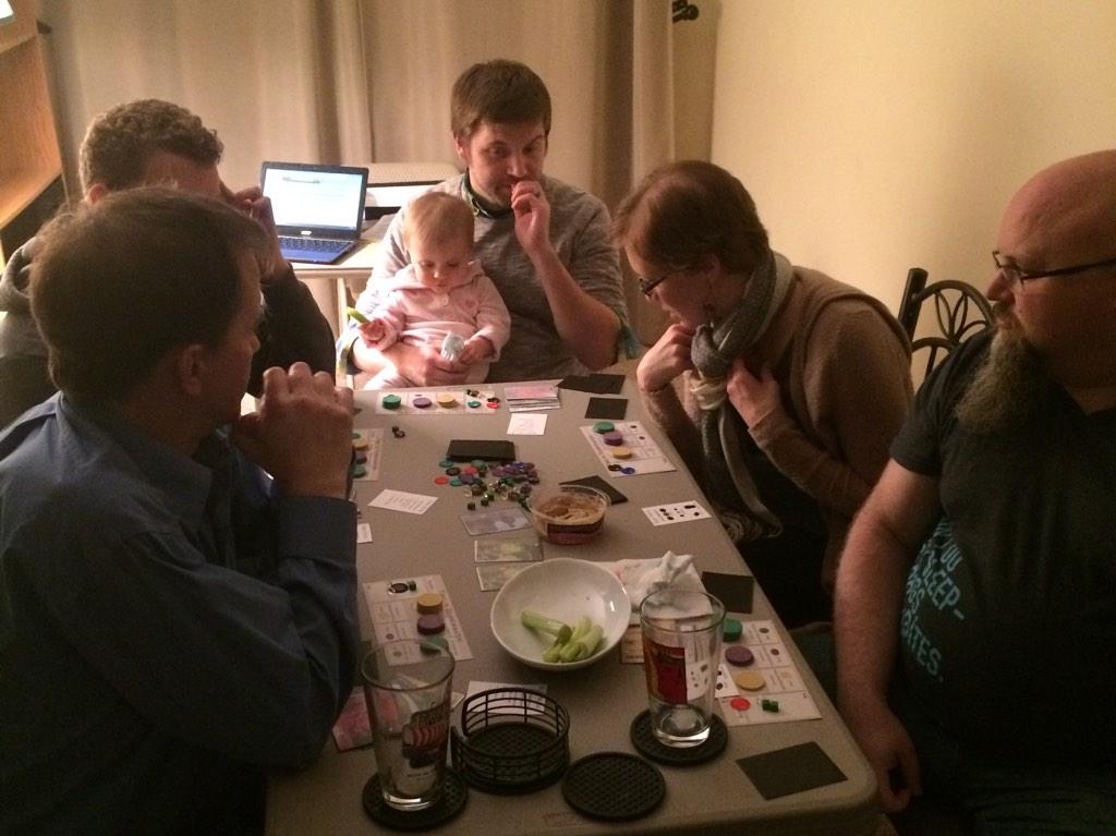 HappyMitten's tweet image. Playtest night number 3,645. #AetherMagic