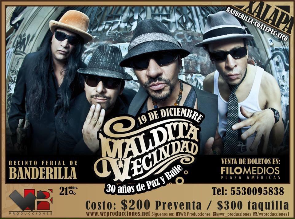 WR_Producciones's tweet photo. #XALAPA!!! 19 de diciembre @MalditaVecindad en #ElRecintoFerial en #Banderilla!!! Boletos en @FilomediosHD http://t.co/vlnJjrp1B5