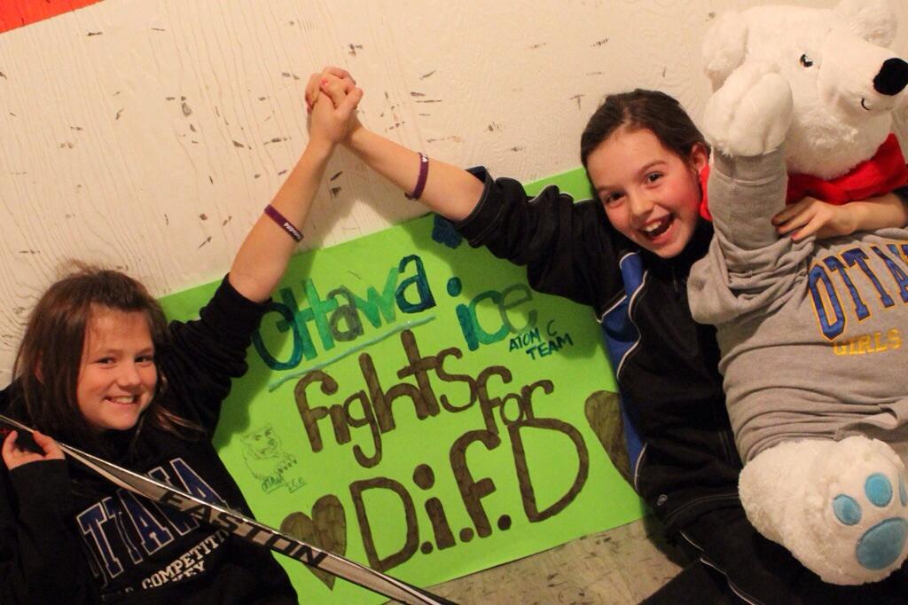 Ottawa Ice Atom C is doing it for Daron #LetsDIFD