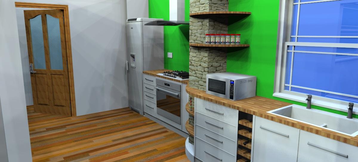 RadicalDesigns1's tweet image. Latest designs for a new kitchen/ dinner for a client.