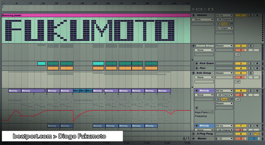 FukumanDJ's tweet photo. Killing me softly #Ableton @AbletonUGTokyo @ableton_tips  @AbletonWeekly @madeleinebloom @AfroDjMac http://t.co/77KsWntVQ5