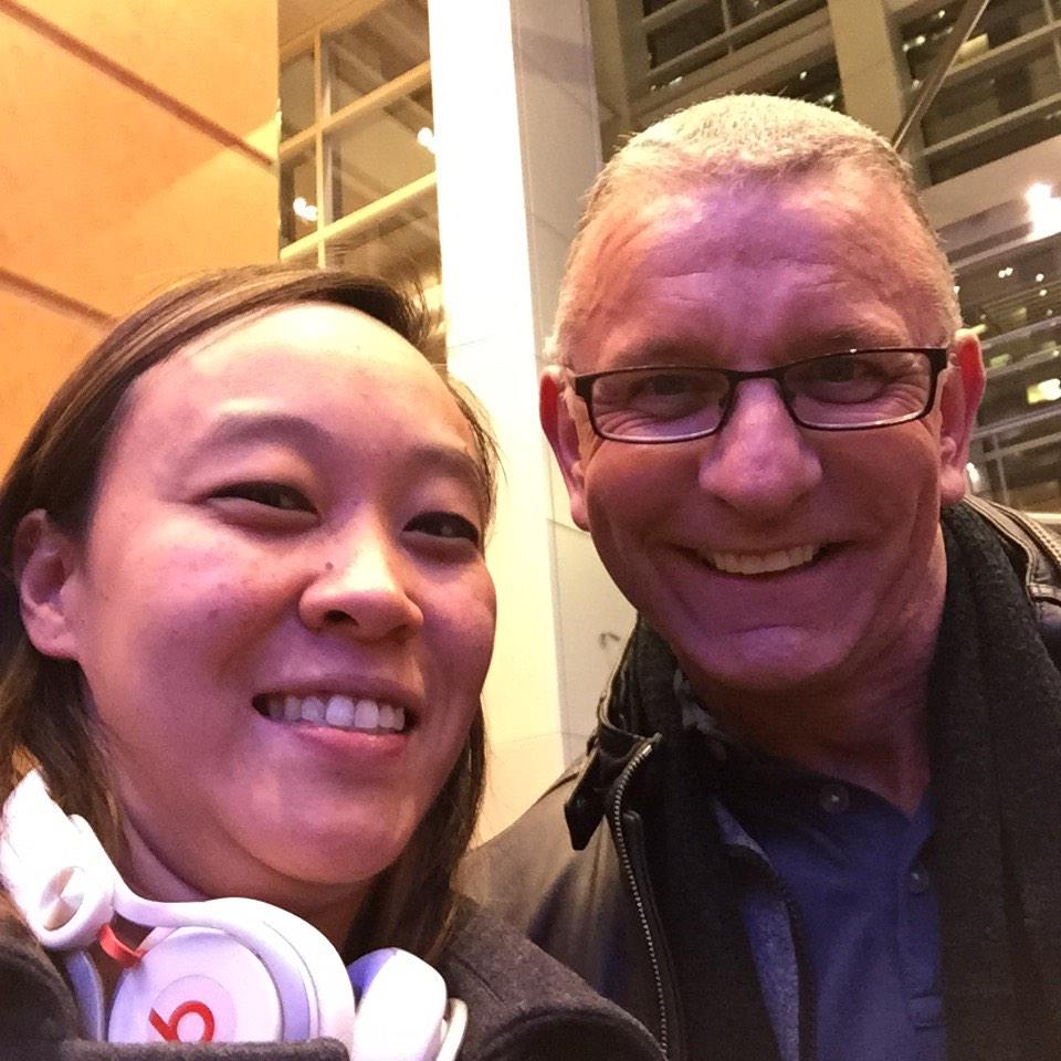 Was great meeting Chef @RobertIrvine today at work! #comcastPhilly  #selfieImpossible #chefs l