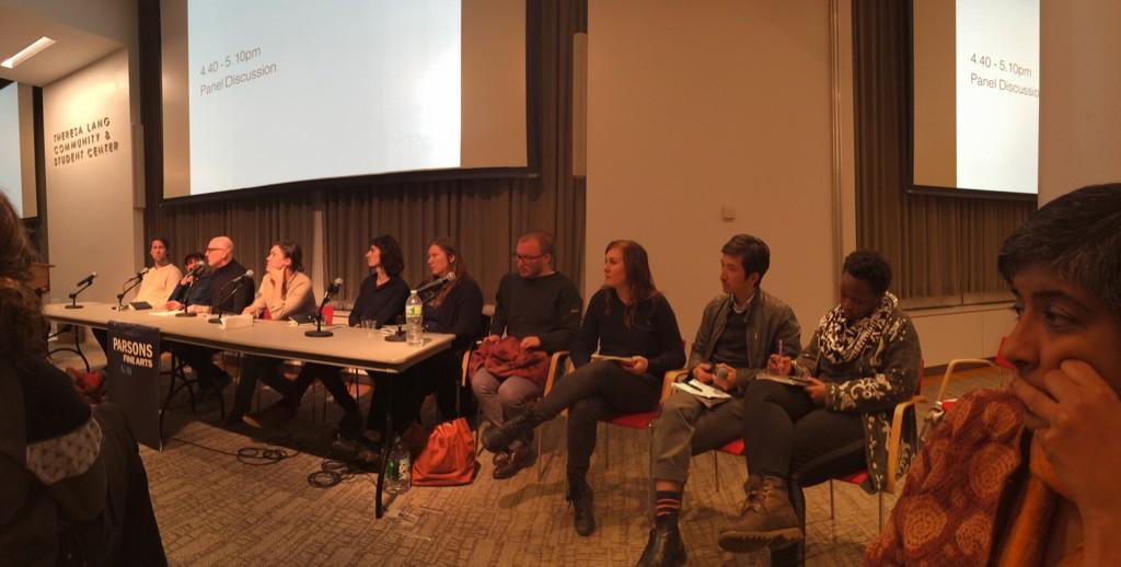 miraschor's tweet photo. #projectanywhere final wrap up discussion #ParsonsFineArt http://t.co/mMdHvgW5k5