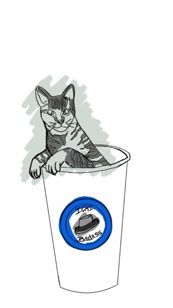 Kila_Knight's tweet photo. @Shigster work in progress of Sahara in a cup xD http://t.co/tAtqPeHyUv