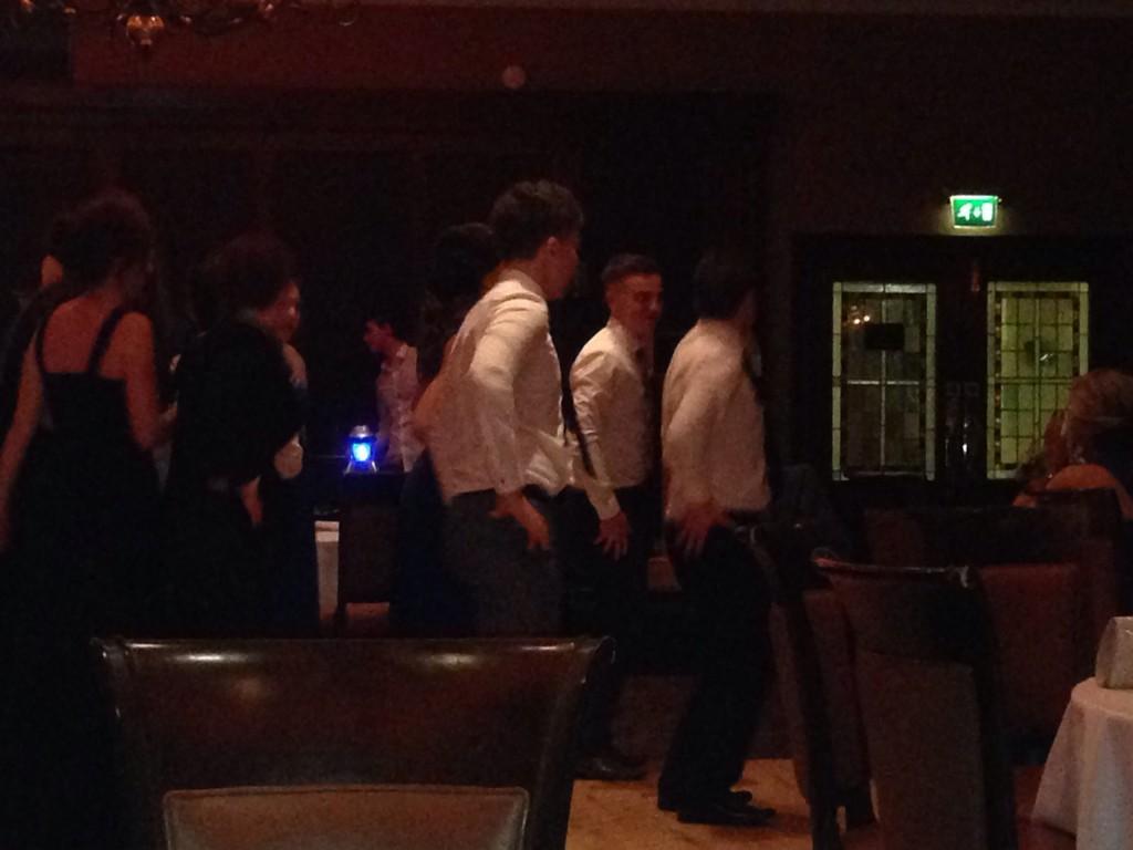 NewryHigh's tweet photo. The dancing has started. Mr Melaniphy is leading the way #baddaddancing http://t.co/AvHmsMwKmh