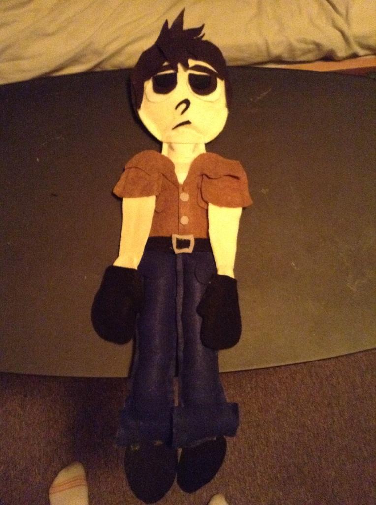 IAmAzzKicker's tweet image. // Made a plushie of Jimmy Darling cause I can 💁