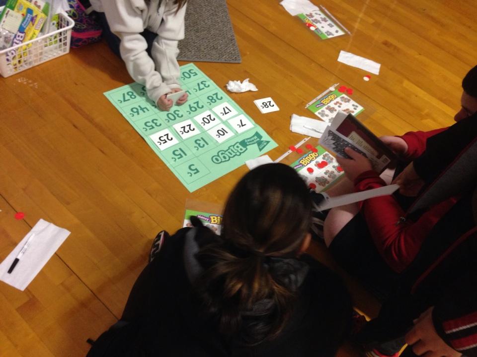 Math Game Night (one of many centers)