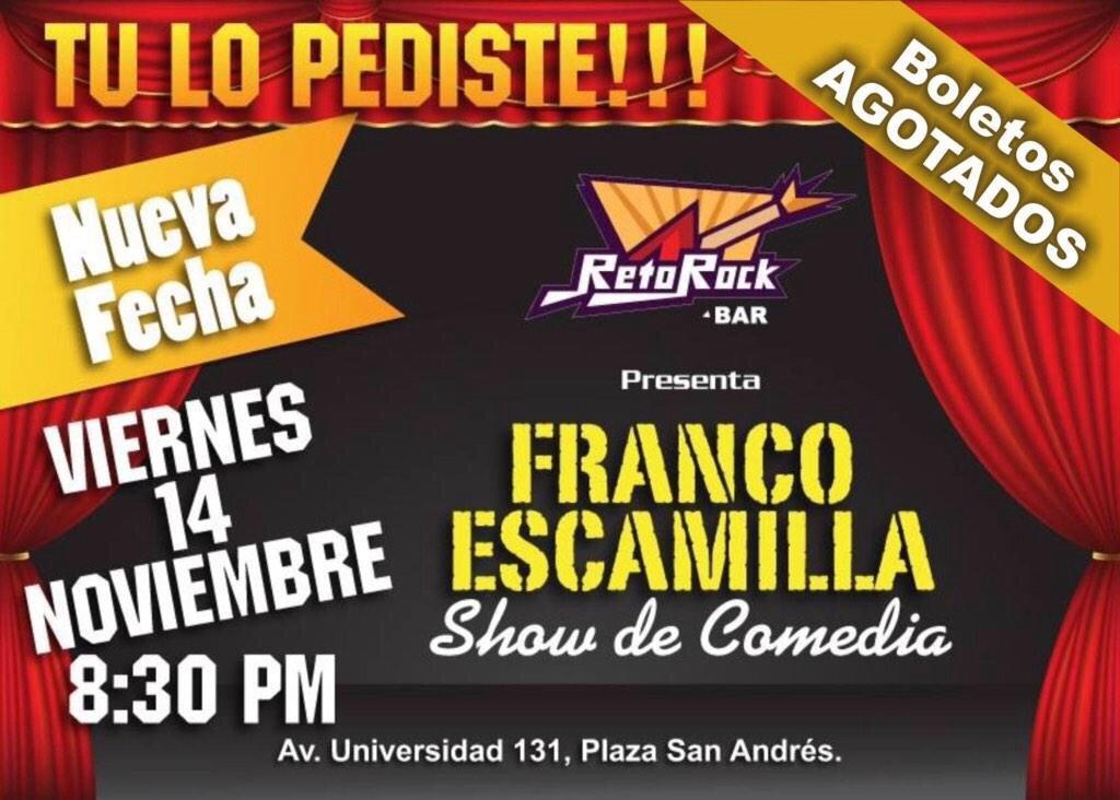 Segunda fecha con boletos agotados. Muy felices con la respuesta del público. Excelente noche a todos.