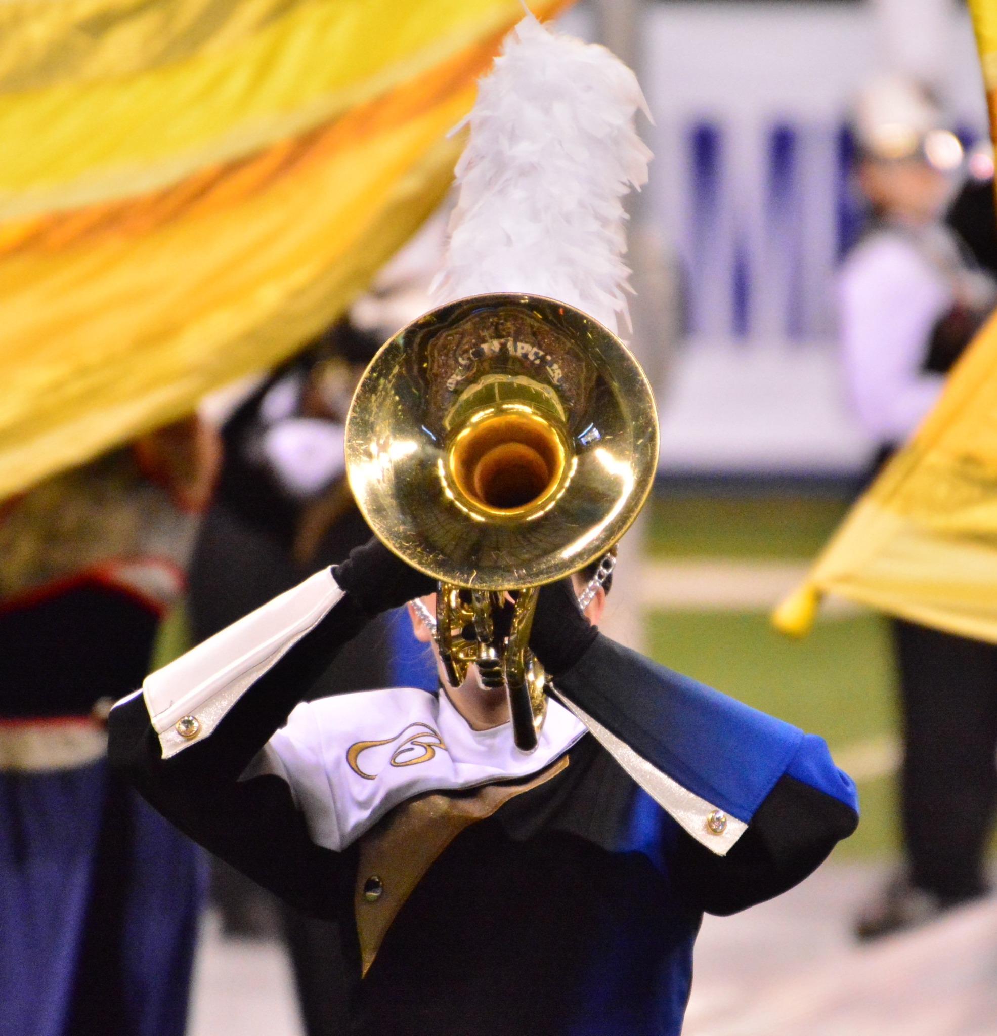 on Twitter "A fantastic mellophone run near the