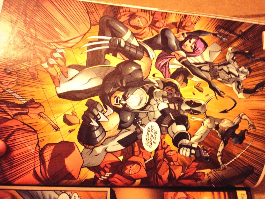 Daelcio's tweet photo. Eai rezende espero que goste desenhei o deadpool wolverine nitwings http://t.co/7OgchEdT0J