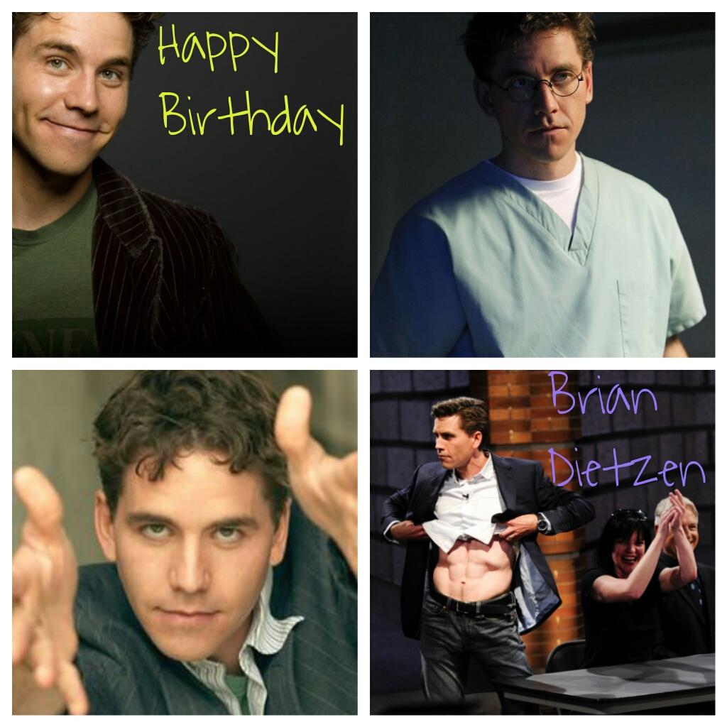    Happy birthday Brian Dietzen! 