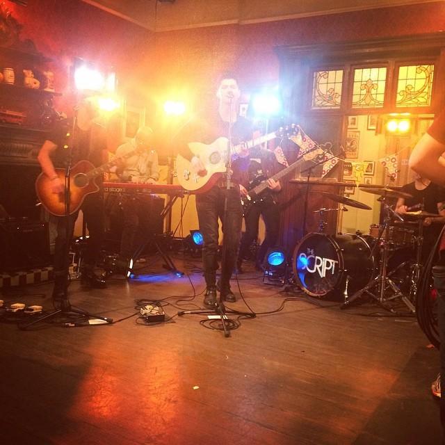missandi0623's tweet photo. From thescriptofficial instagram: “The first band to play in the #QueenVic… #Scriptenders #TheScriptFamily #BBCCI... http://t.co/Hq20R3ldGX