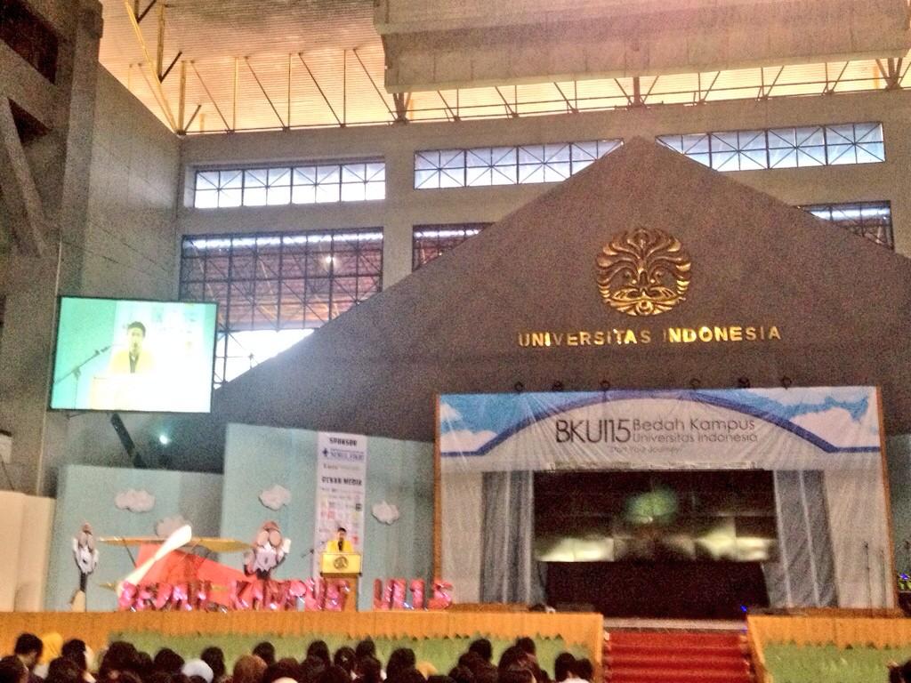 BEMUI_Official's tweet photo. Kata sambutan dari Ketua BEM Universitas Indonesia, @ivanriansa #BKUI via @BKUI_Official http://t.co/AiOfnFg3lm
