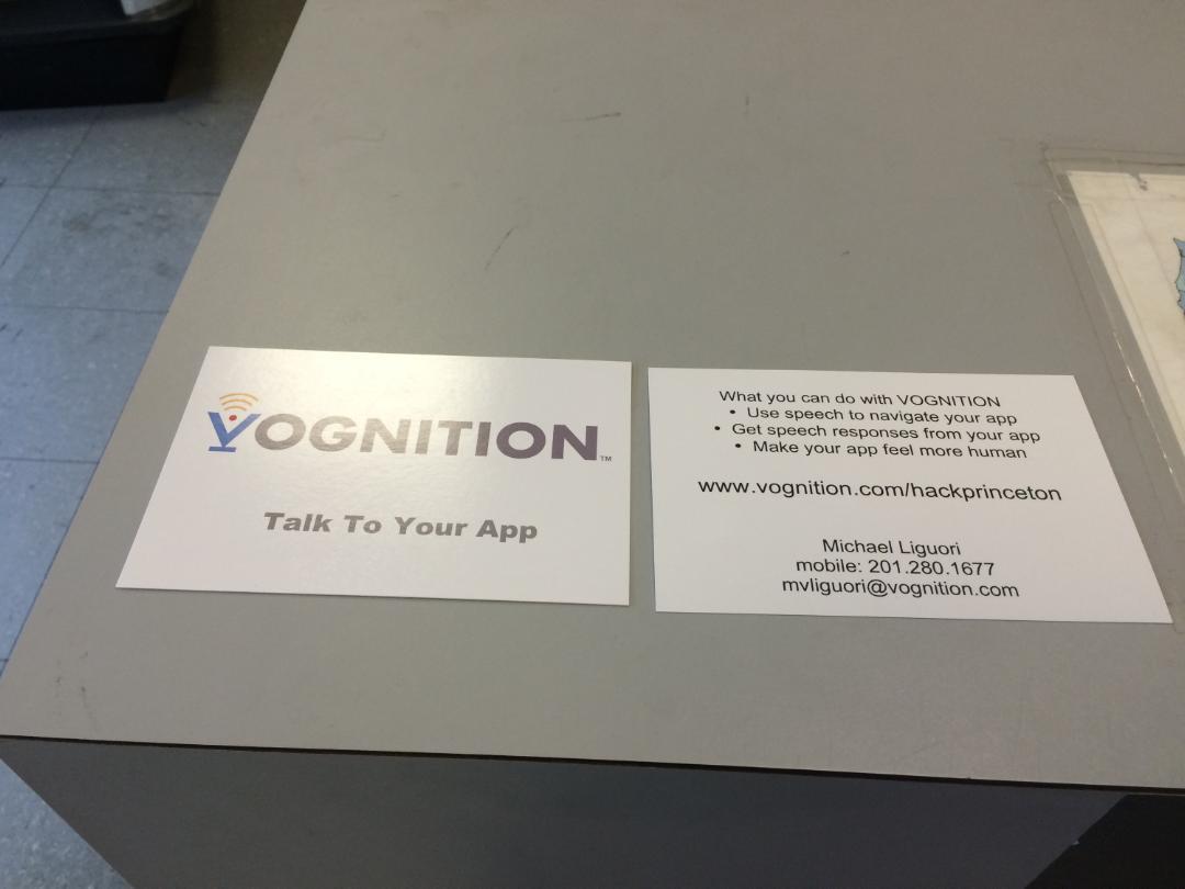 mvliguori's tweet photo. #hacklikeatiger can't wait to present #vognition @HackPrinceton . @NJITEDC @njtechwkly @Princeton http://t.co/beNtqCG6A5