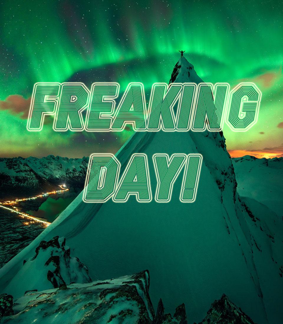 FreakingDay's tweet image. just posted