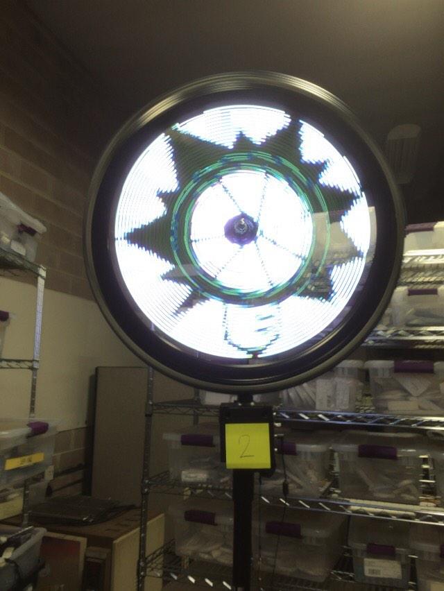 MonkeyLectric's tweet image. Oops typo last time. Hey @CiclaLab here is your logo on our wheel #monkeylightpro