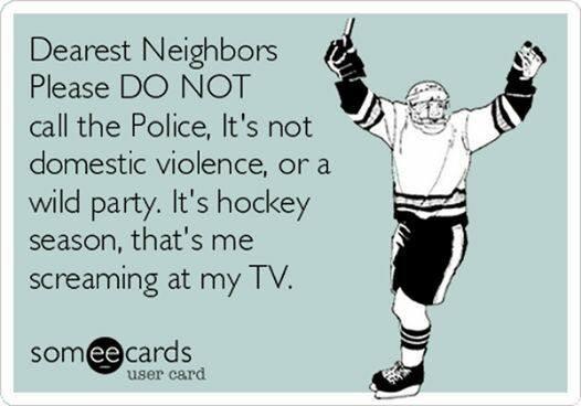 HockeyGods's tweet image. Dearest Neighbors