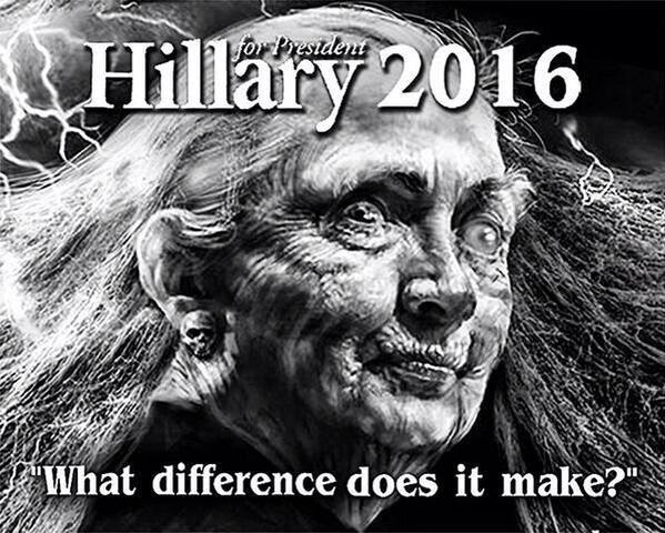 Holyfield67's tweet photo. #Hillary2016 @HillaryClinton #Skankzilla http://t.co/qntZAHhKp5