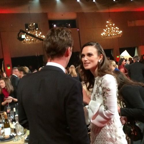 SunshineVibes23's tweet photo. Benedict with Kirea at the #HollywoodAwards http://t.co/tEprDcNLZE