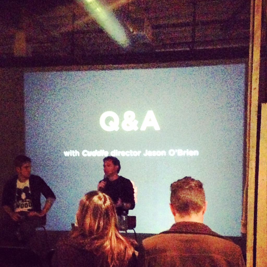 Q&amp;A with <a href="/cuddlemovie/">Cuddle</a> director Jason O'Brien.