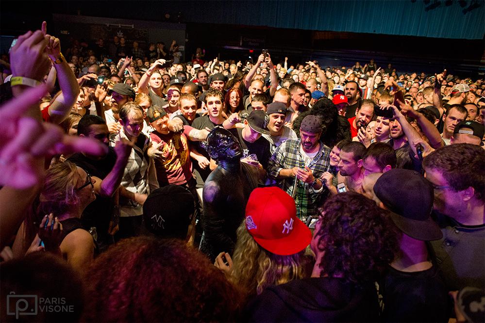 Wes getting lost in the crowd! Daily photo #17. Check back for your daily dose of Bizkit! @ParisVisone Photography.