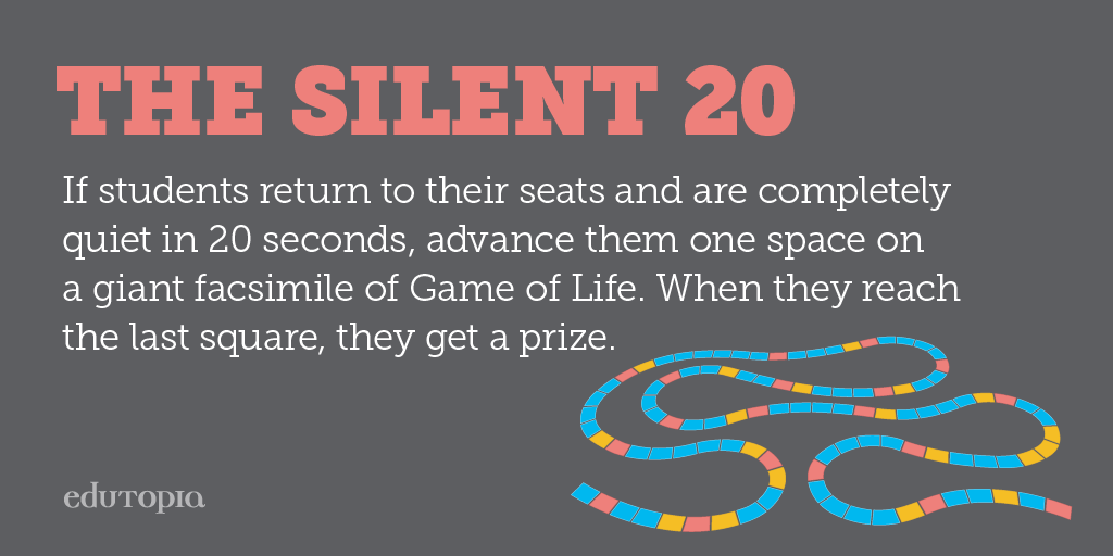 edutopia's tweet image. 30 more creative ways to quiet a noisy class: edut.to/11pmZtD.