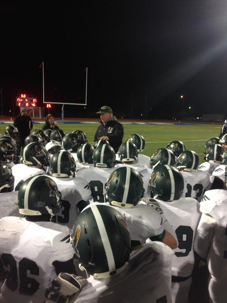 ckibby's tweet photo. So damn proud of these young men showing their toughness winning 37-10 Home field next week vs Hutch... #fshsfootball http://t.co/thLdWDny7y