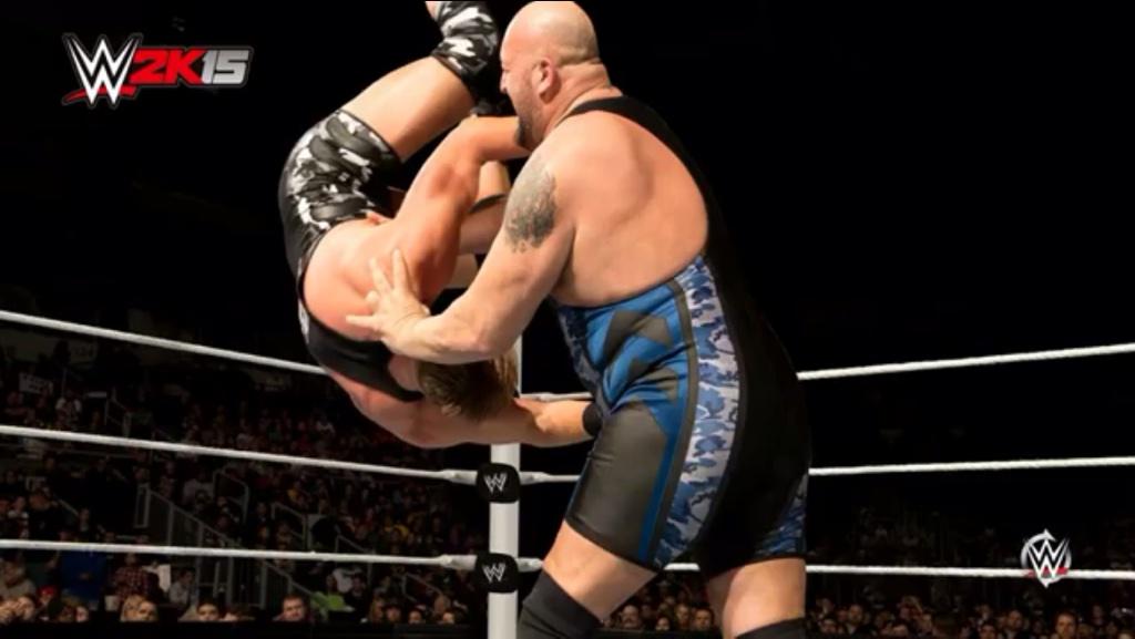 KoochieOkada's tweet photo. So i just noticed that Swagger and Big Show pretty much have the same gear... #WWE2K15 #wwe #samegear http://t.co/CjwEIrvZ1g