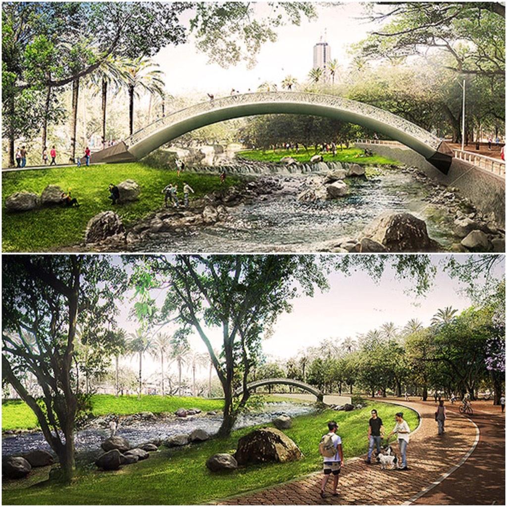 SantiCastrogo's tweet photo. Así será parque del Río Cali, necesitamos hundir Av 2 frente al CAM y hacer otro Bulevar para integrar centro y norte http://t.co/LYFkTlaw9e