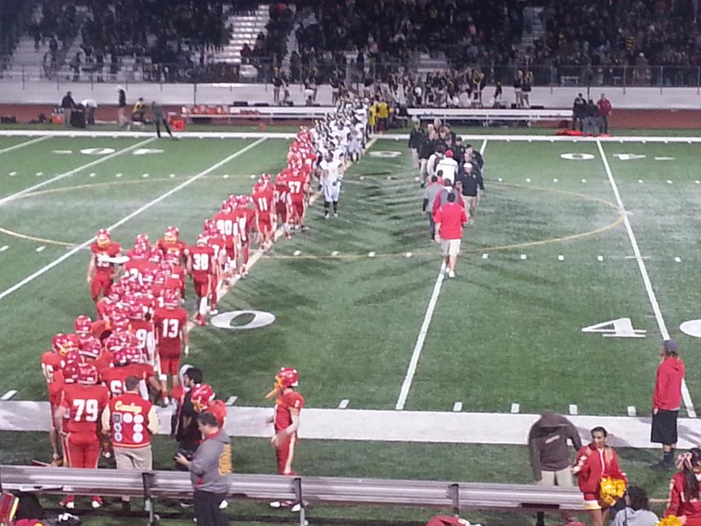 WHS13FOOTBALL's tweet photo. Warriors end the season on a tough loss to Foothill. http://t.co/10t8rY2MZ6