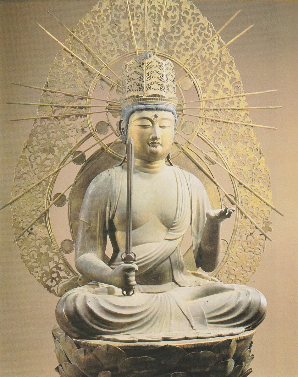 butsuzobot's tweet photo. 石徹白大師講 虚空蔵菩薩坐像：奥州藤原氏三代秀衡によって美濃国（岐阜県）石徹白の地にもたらされた銅像の仏像。約800年もの長きにわたって守り継がれ、世に殆ど出ることがなかった藤原秀衡ゆかりの仏像である。 https://t.co/PujjbrGCOf