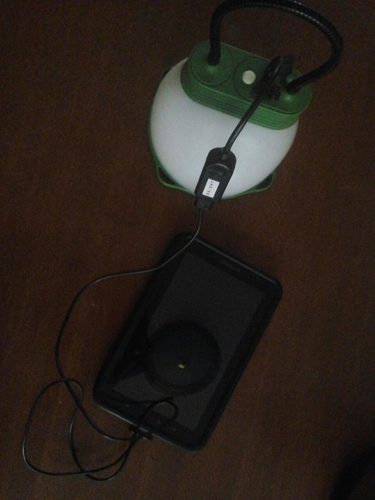 Thanks @MwangazaLight  my morning will run much smoothly even when lights go MIA charging my tablet through the lamp.