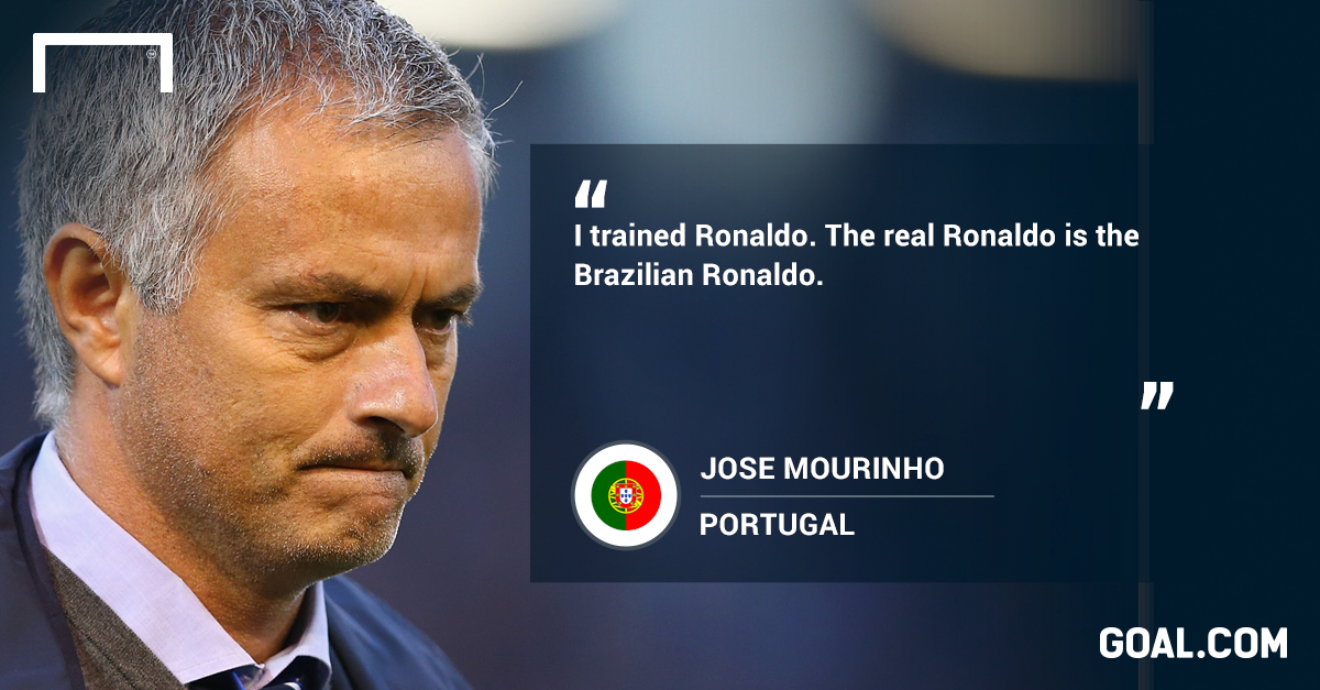 Goal_India's tweet photo. What did Mourinho have to say on Ronaldo...#GoalHoF http://t.co/hGoYLcTGwD http://t.co/PDxdNcVbCY