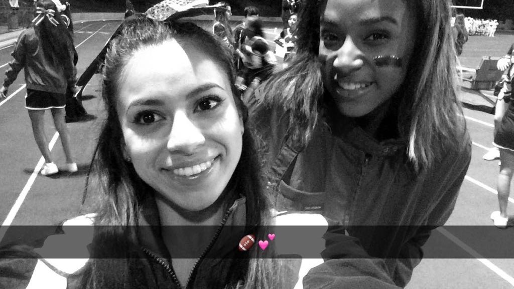 vibewithb's tweet photo. From our first game, freshman year, to our last 💕 #BandJ #captainlyfe #fabluv http://t.co/gtzjclgijb