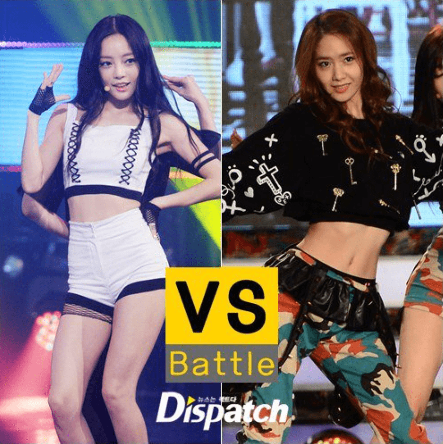 Ggyudan🌹🍋 on X: ""@Koreaboo: [☆DISPATCH BATTLE] KARA's Goo Hara vs Girls'  Generation Yoona -- http://t.co/x6bXKVKSMz #KARA #Hara  http://t.co/44KiBSIT8D"" / X