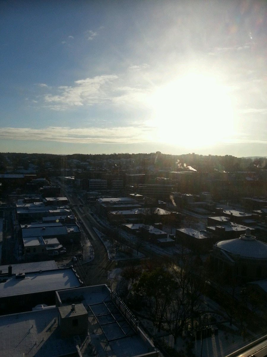 Breakfast with a view! #NEACURHatSU