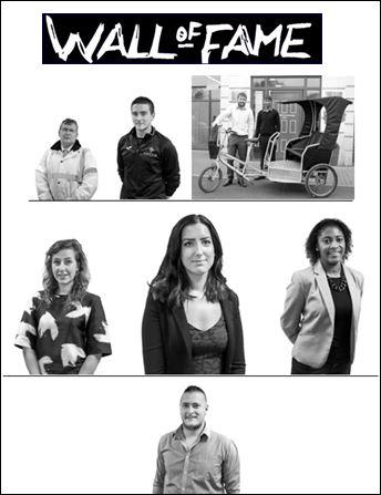 YoungBritain's tweet image. Wall of Fame in-situ now at the venue for launch of #GEWTelford with @VirginStartUp eventbrite.co.uk/e/start-up-bus…