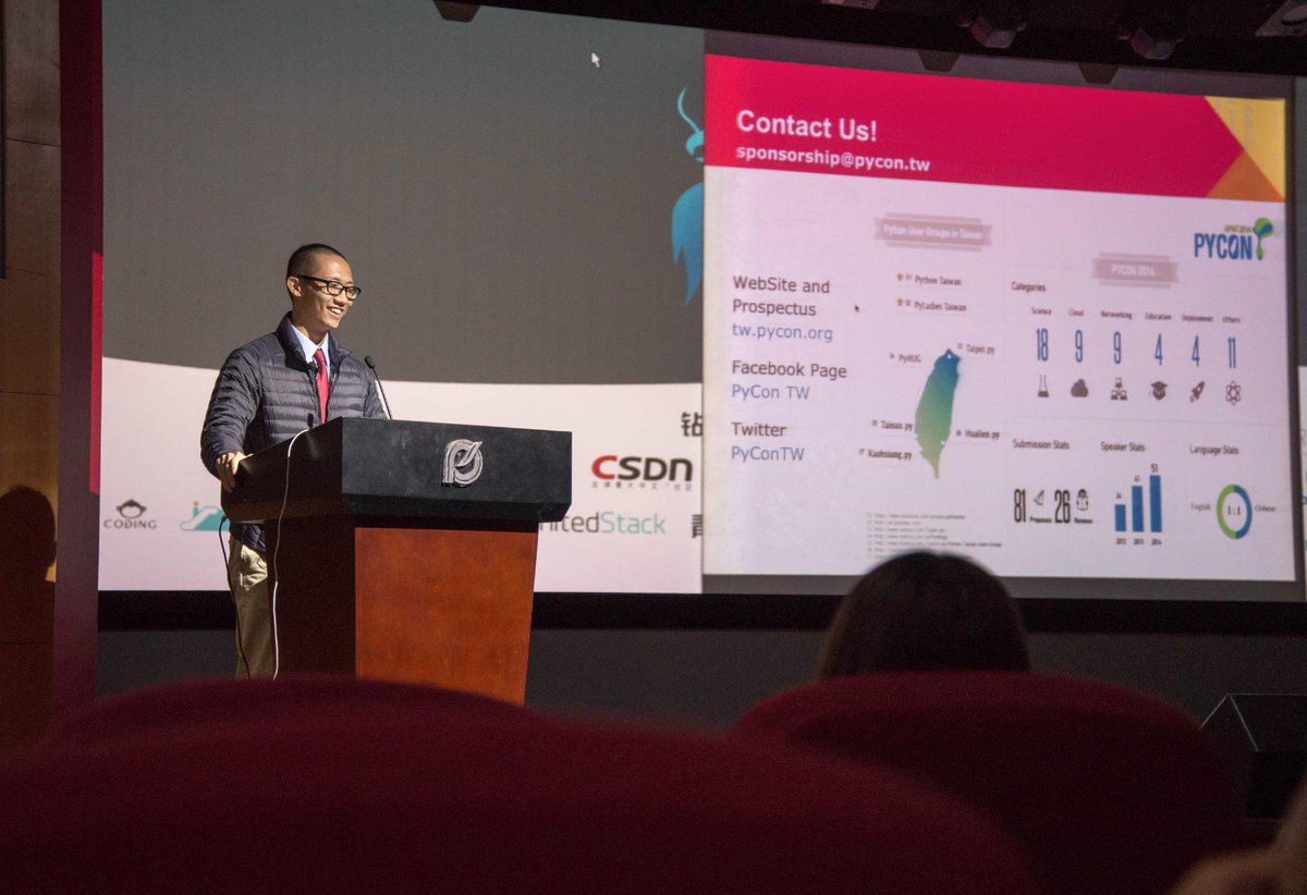 PyConTW tweet picture