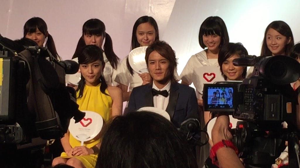 chocopair's tweet photo. ฮารุนะจังยิ้มน่าร๊ากมากกกกก เฮียกี้หล่อออออออ (≧∇≦)#WelcomeBackTackey #WelcomeBackHaruna http://t.co/KEZIxHrCoJ