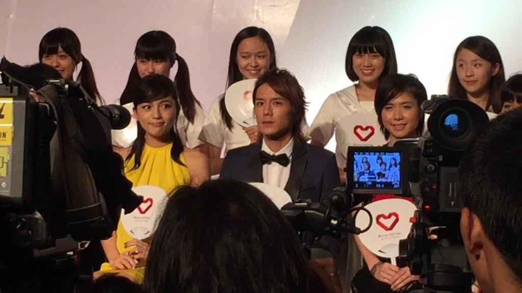 chocopair's tweet photo. ฮารุนะจังยิ้มน่าร๊ากมากกกกก เฮียกี้หล่อออออออ (≧∇≦)#WelcomeBackTackey #WelcomeBackHaruna http://t.co/KEZIxHrCoJ