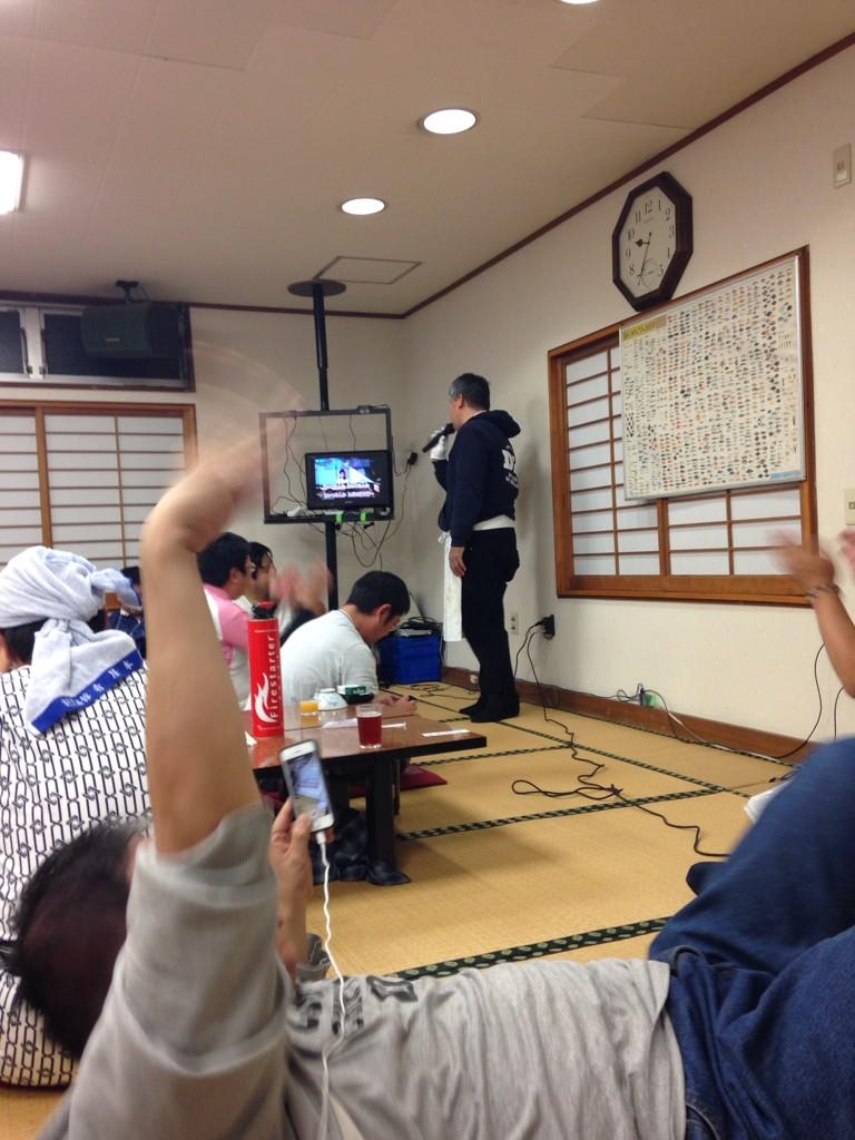 masa_69_69's tweet photo. 筋書き通りの展開w?優勝は大勘荘チームw!なんだこの茶番はw! #DWII http://t.co/80kztDLt7b