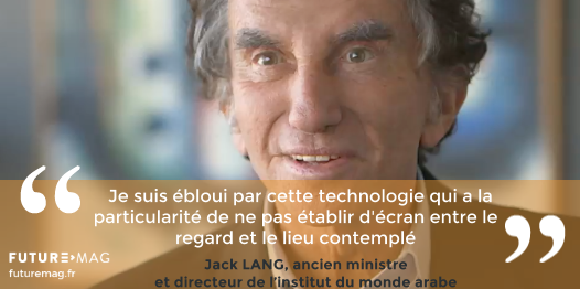 FUTUREMAGfr's tweet photo. Jack Lang teste pour #FUTUREMAG le casque de réalité virtuelle @Oculus ! cc @jjjjlang http://t.co/cDTfJW6Ssi
