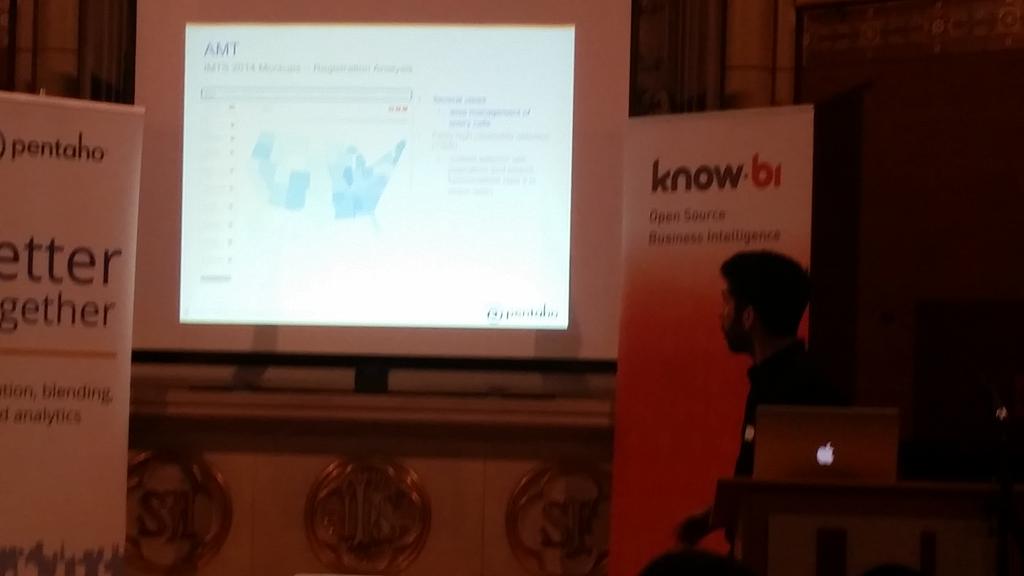 know_bi's tweet photo. @bsilvaWD talking about THE #ctools project @webdetails did at ATM. #pcm14 http://t.co/1hs3CGDtSo
