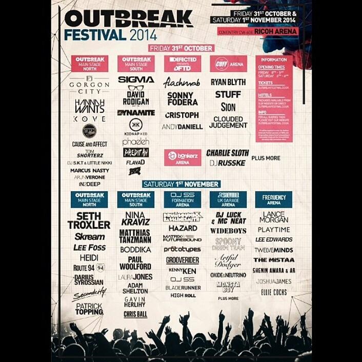 PlaytimeLive's tweet photo. Outbreak festival was unreal. Thanks to @Frequency_LDN  for getting us involved! http://t.co/mmr6S808RW