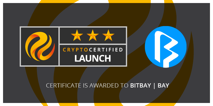CryptoCertify's tweet image. CryptoCertify „Launch Certificate" is awarded to @BitBayMarket #bitbay tiny.cc/bitbay