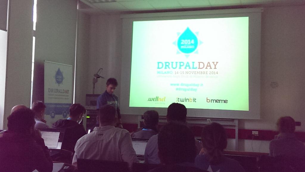 Theming avanzato di Drupal con <a href="/andypanix/">Andrea Panisson</a> e <a href="/twinbit/">Twinbit</a>  al #dday2014. Go Panix Go!