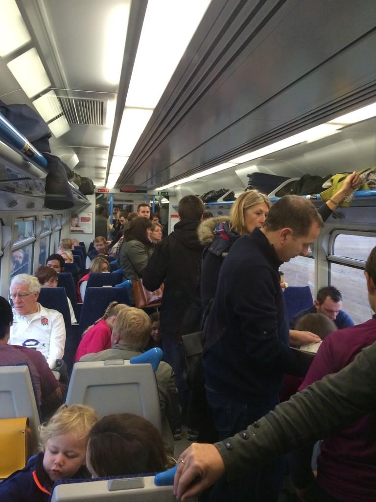 brooker_sam's tweet image. Being herded like cattle on the way to London!! @nationalrailenq @greateranglia #itsnotsafe