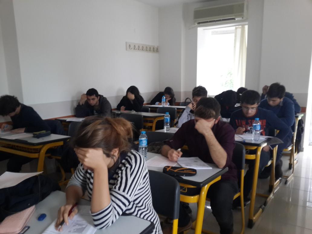 11. sınıflarımız GBS denemesindeler