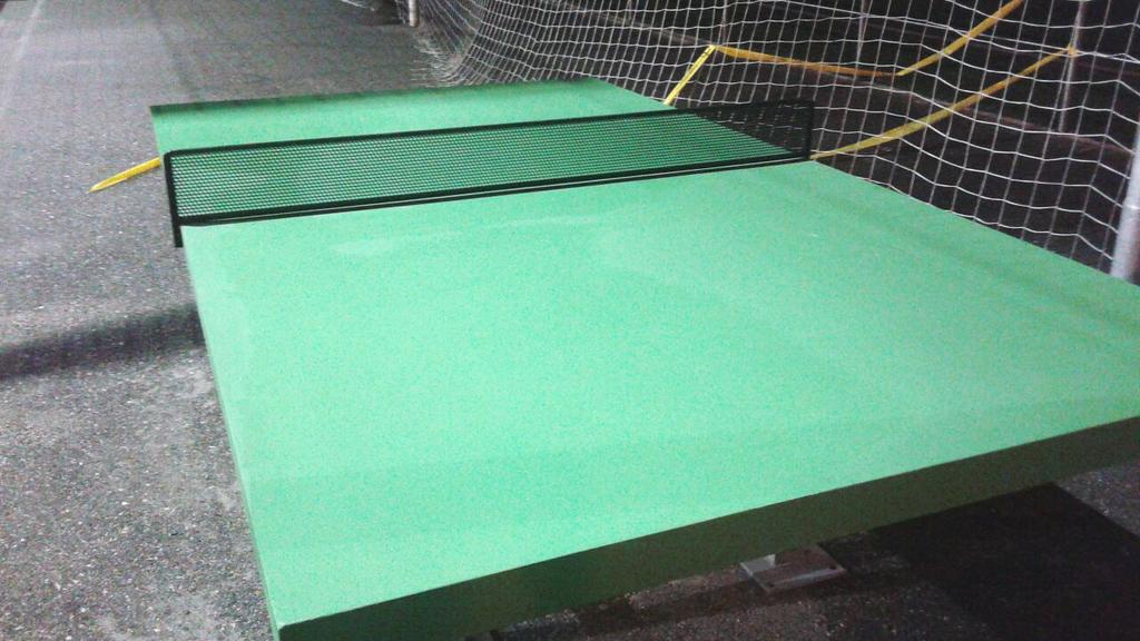 Nueva mesa de pin pon